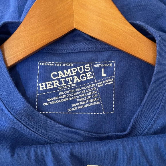 Youth University of Kentucky UK baseball style t-shirt Large 16/18 - Picture 4 of 4